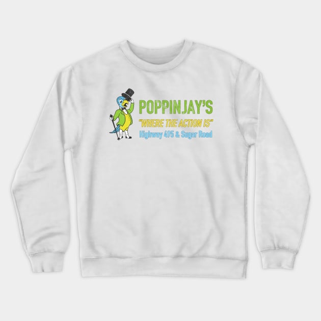 Poppinjay's Crewneck Sweatshirt by uppercaseQ